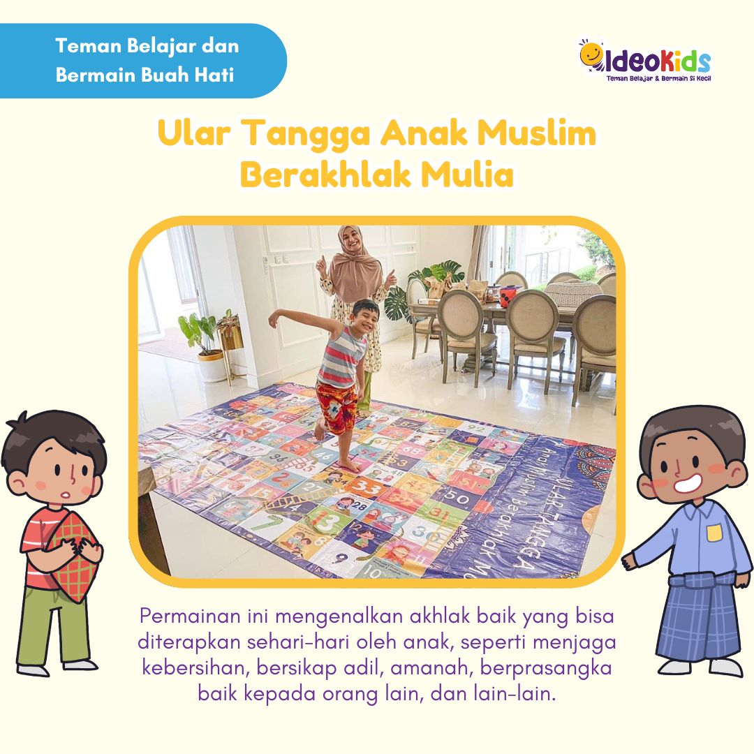 Ular Tangga Muslim Ukuran M - Bahasa Indonesia